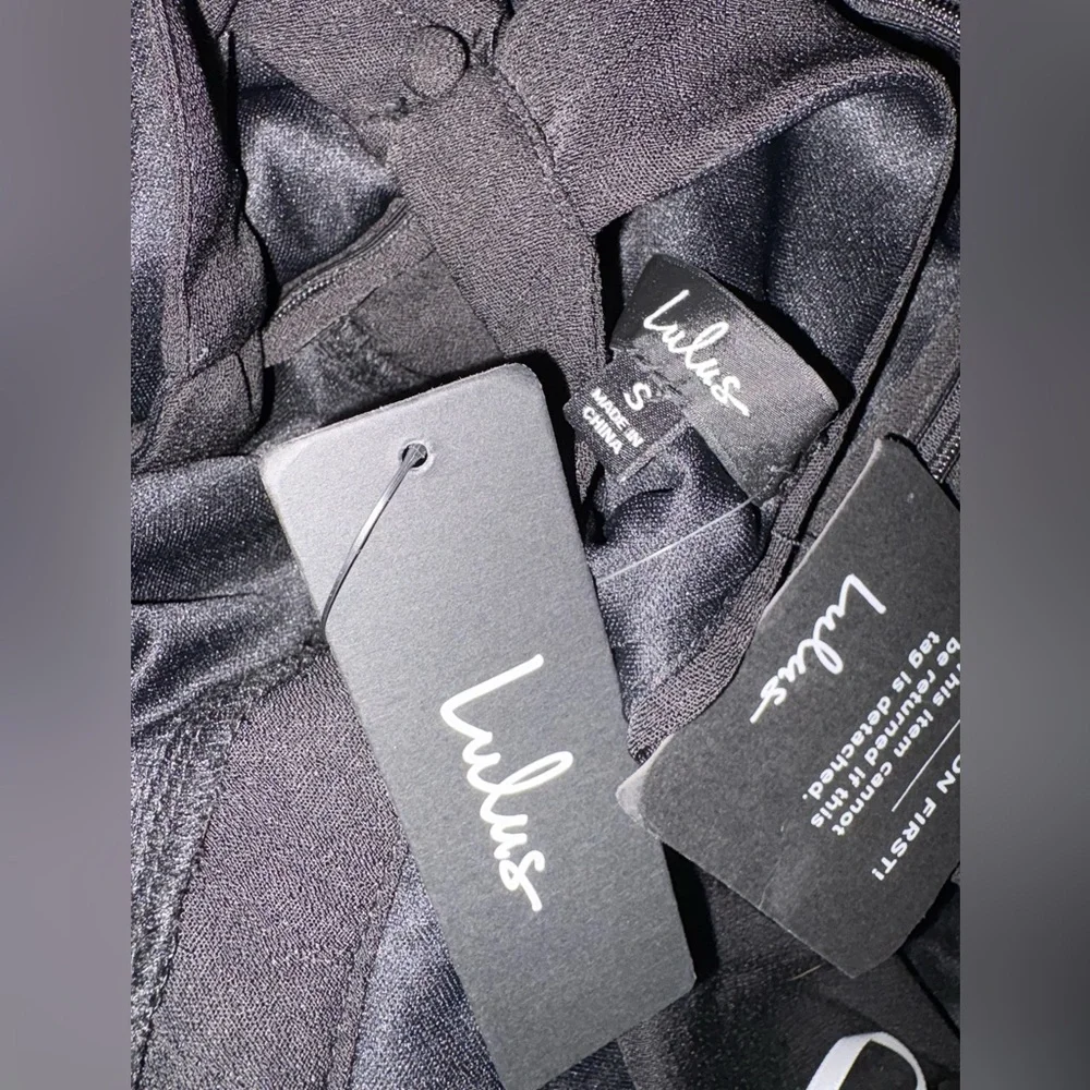 Lulus Elegant‎ Black Jumpsuit-NWT
